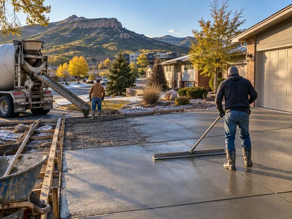 Concrete Driveways in Lakewood, CO