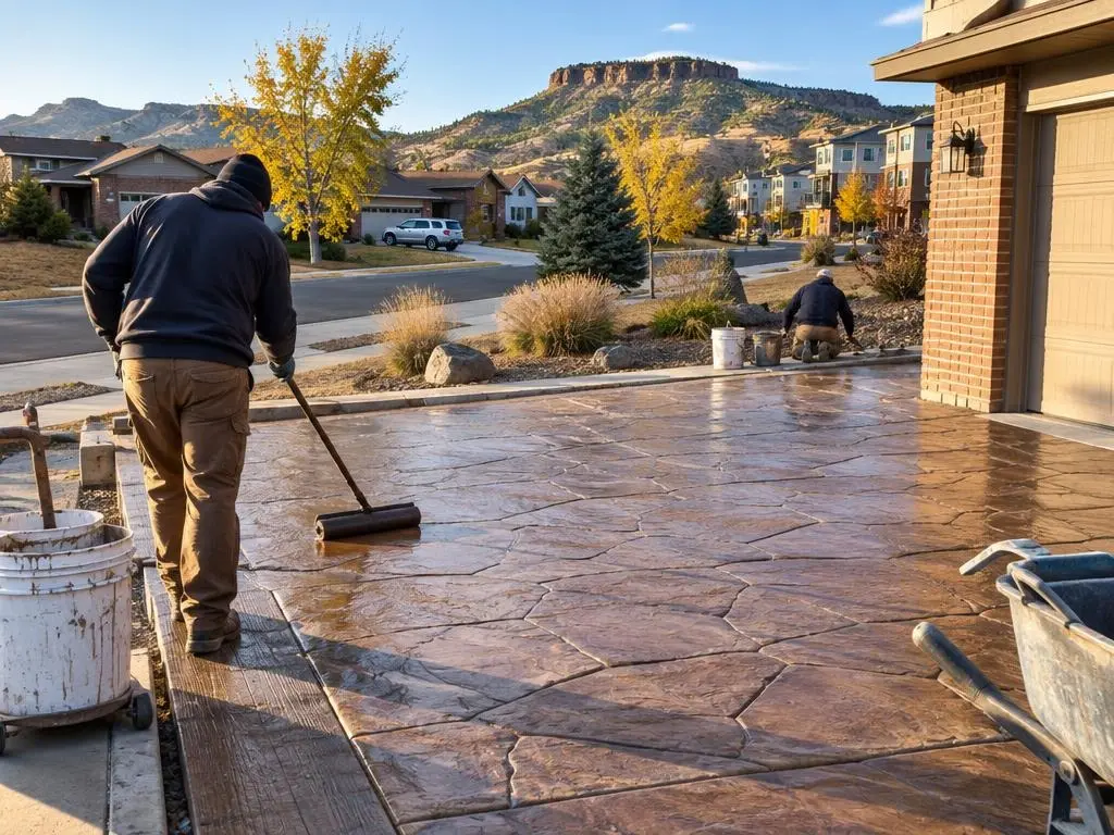 Stamped Concrete in Lakewood, CO